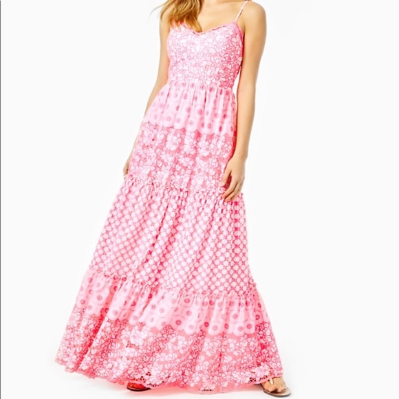 COPY - Lilly Pulitzer Maxi dress - Picture 4 of 4